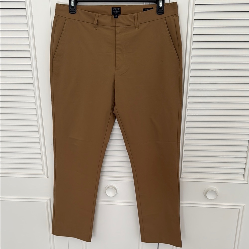 J. Crew Men's Chinos in Camel Brown